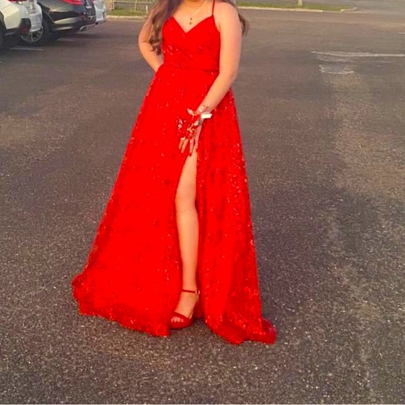 Prom dress size 10 no flaws open back - Picture 1 of 2